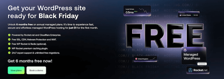 a2 hosting black friday sale page