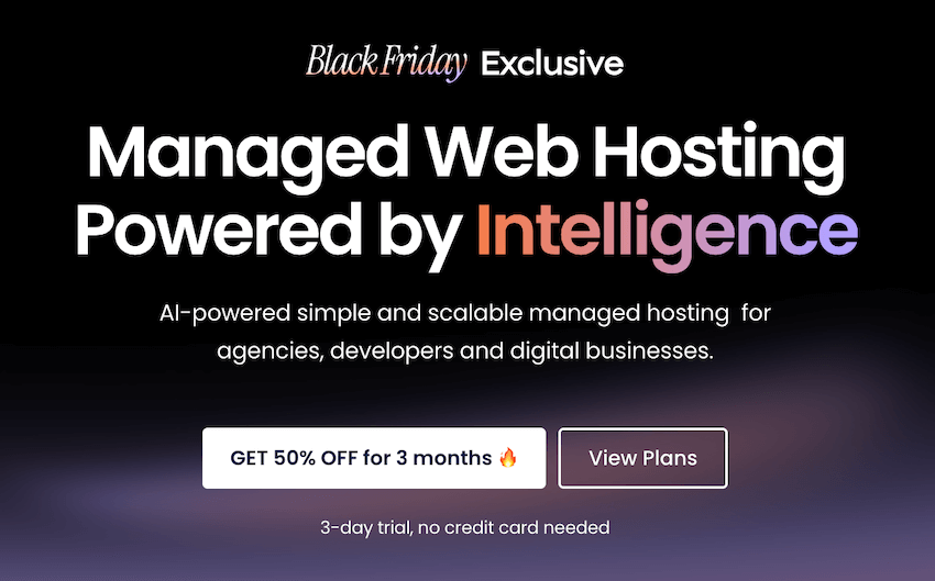 cloudways black friday sale page