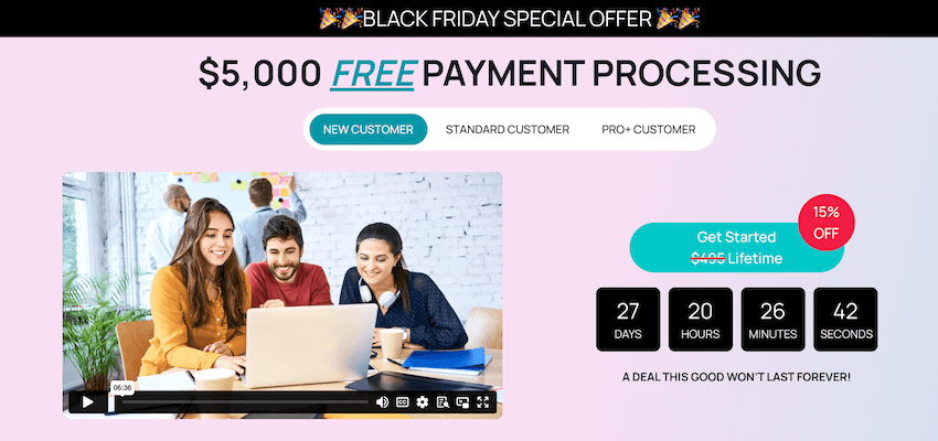 thrivecart black friday pricing for new customers