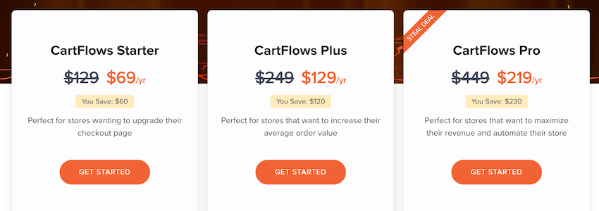 cartflows black friday pricing