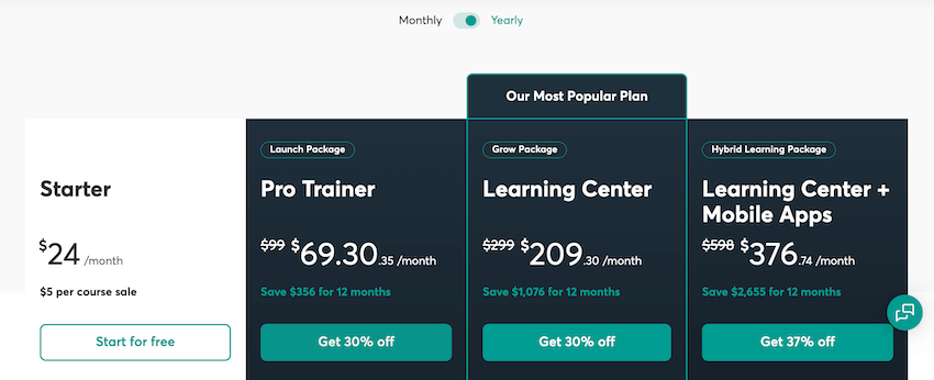 learnworlds black friday pricing