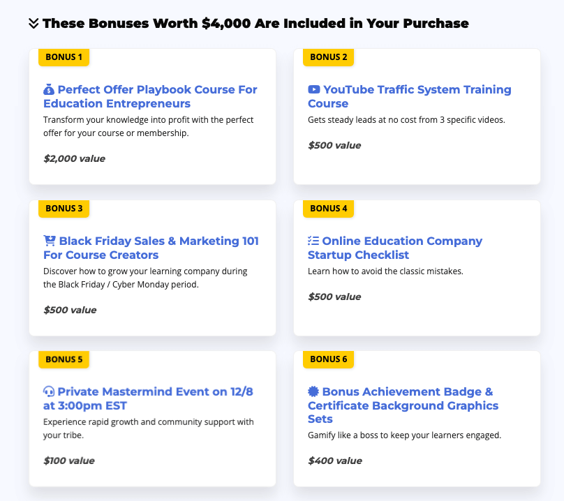 lifterlms black friday deal what is inside 