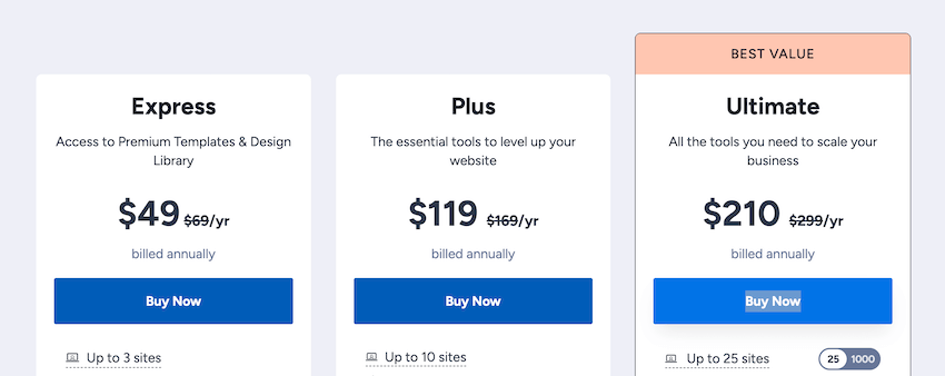 kadence wp black friday pricing for annual plans