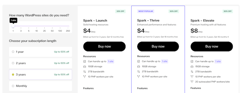 liquid web managed wordpress hosting pricing